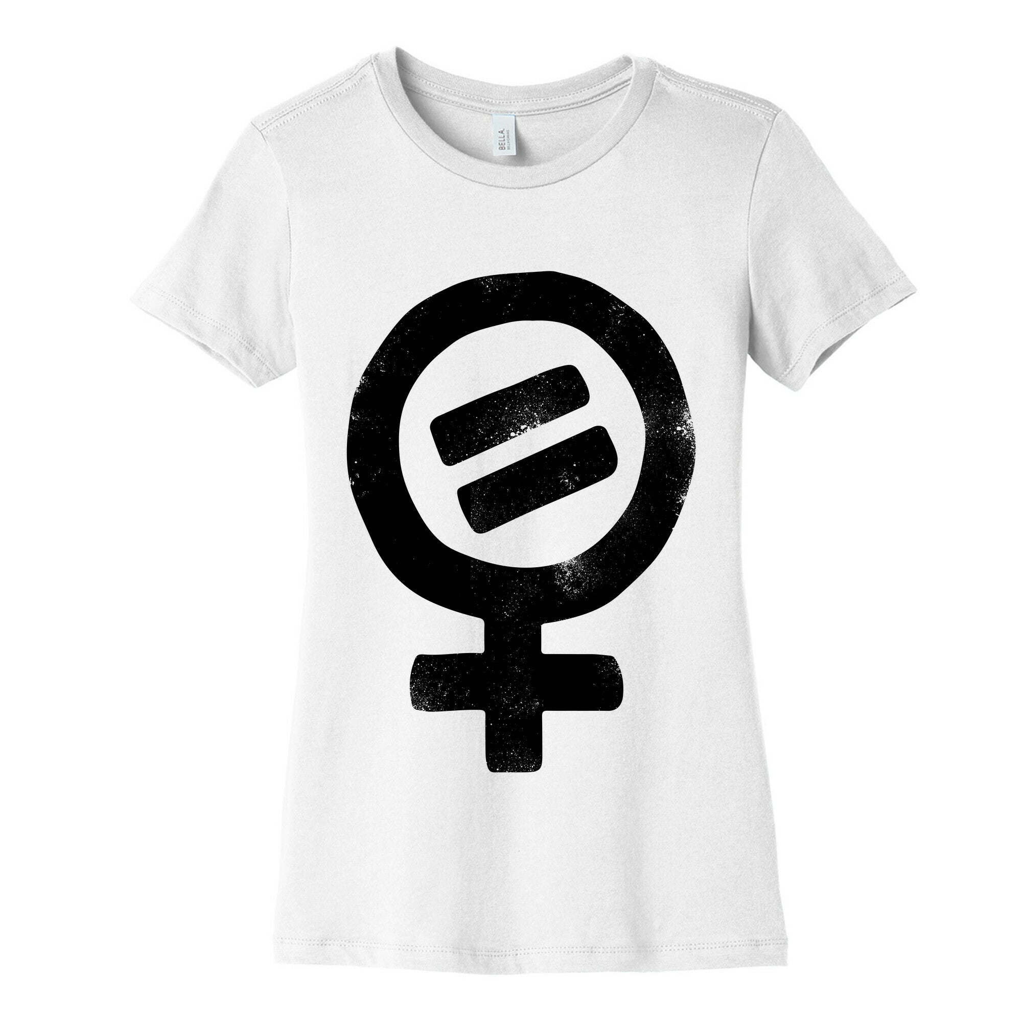 Vintage Women's Rights Logo Women's Cotton Tee